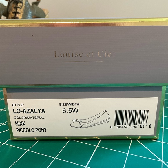 Louise et Cue Black Leopard Bow Flats - Picture 7 of 7